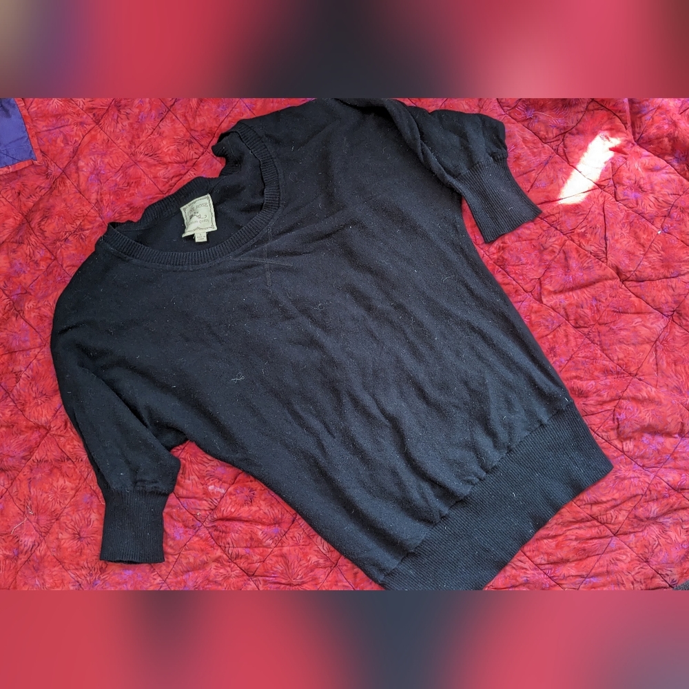 *YARD SALE!* Sweater Shirt Pink Rose Black